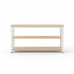 Mesa de Diseño Industrial - Hierro y Pino con Acabado Poliuretánico